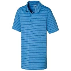 Puma Boys Rotation Stripe Polo -Pro Golf Shop puma boys rotation stripe polo ibiza blue