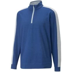 Puma CLOUDSPUN T7 Quarter Zip -Pro Golf Shop puma cloudspun t7 quarter zip blazing blue itempicture
