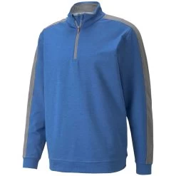 Puma CLOUDSPUN T7 Quarter Zip -Pro Golf Shop puma cloudspun t7 quarter zip bright cobalt itempicture