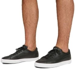 Puma Fusion Classic Golf Shoes Black -Pro Golf Shop puma fusion classic golf shoes black 376982 02 model itempicture