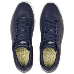 Puma Fusion Classic Golf Shoes Navy Blazer -Pro Golf Shop puma fusion classic golf shoes navy 376982 03 top itempicture