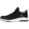 Puma Fusion EVO Golf Shoes Black -Pro Golf Shop puma fusion evo golf shoes black profile