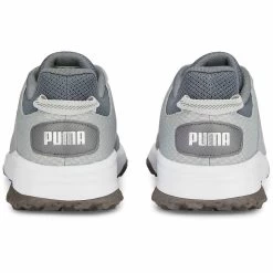 Puma Fusion Grip Golf Shoes High Rise/Silver/Quiet Shade -Pro Golf Shop puma fusion grip golf high rise silver quiet shade 377527 01 heel itempicture