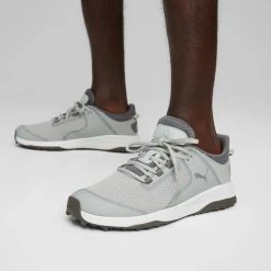 Puma Fusion Grip Golf Shoes High Rise/Silver/Quiet Shade -Pro Golf Shop puma fusion grip golf high rise silver quiet shade 377527 01 mod1 itempicture