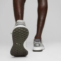 Puma Fusion Grip Golf Shoes High Rise/Silver/Quiet Shade -Pro Golf Shop puma fusion grip golf high rise silver quiet shade 377527 01 mod2 itempicture