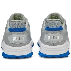 Puma Fusion Grip Golf Shoes High Rise/Silver/Team Royal 12 Puma Fusion Grip Golf Shoes High Rise/Silver/Team Royal -Pro Golf Shop puma fusion grip golf high rise silver team royal 377527 05 heel itempicture