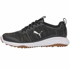Puma Fusion Pro Golf Shoes Black/Silver