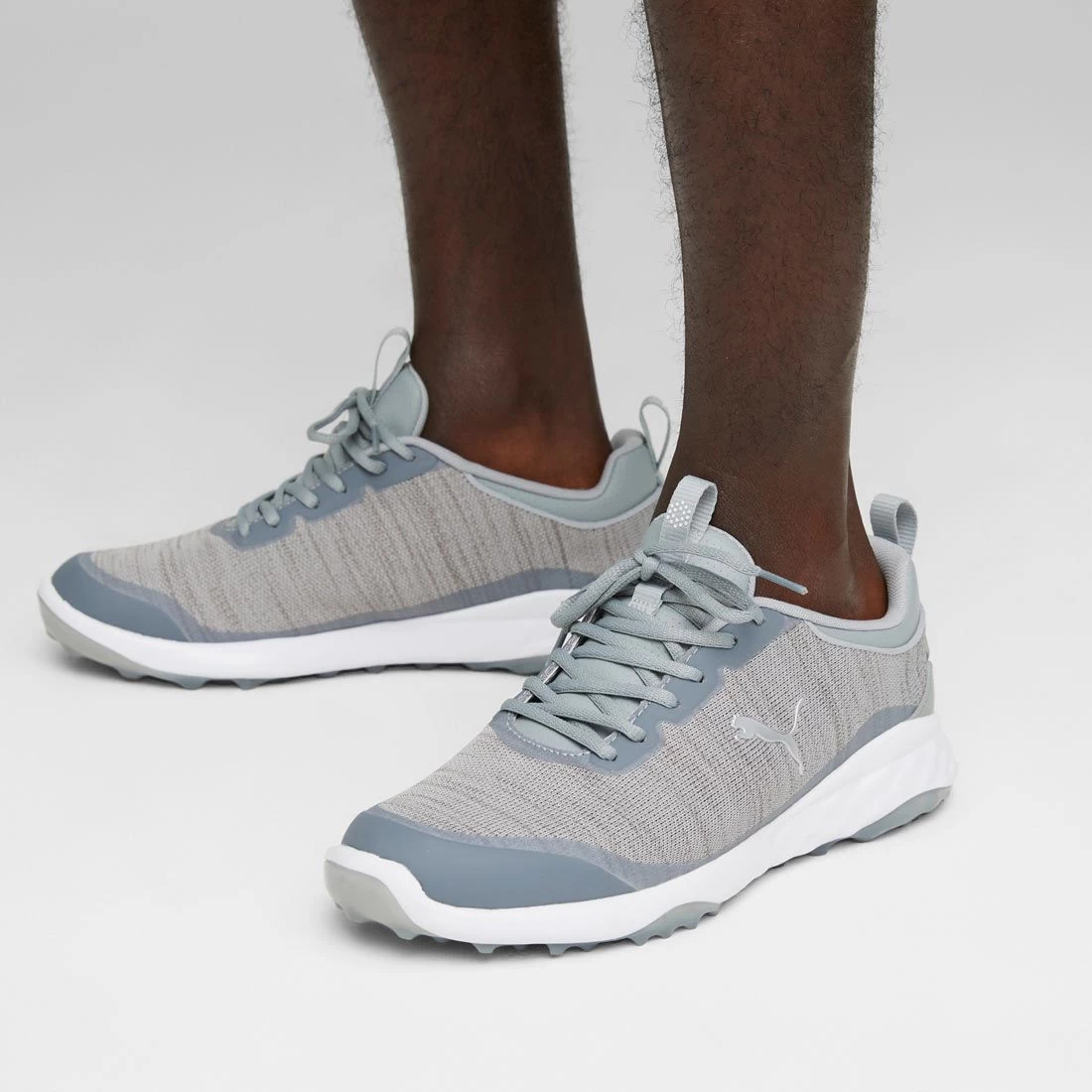 Puma Fusion Pro Golf Shoes Quarry/Silver 8 Puma Fusion Pro Golf Shoes Quarry/Silver - Image 6