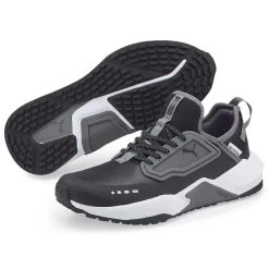 Puma GS.One Golf Shoes Black/Quiet Shade -Pro Golf Shop puma gs one golf shoes black quiet shade pair itempicture