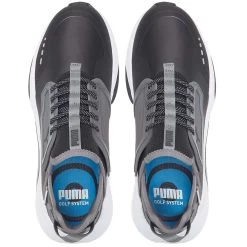 Puma GS.One Golf Shoes Black/Quiet Shade -Pro Golf Shop puma gs one golf shoes black quiet shade top itempicture