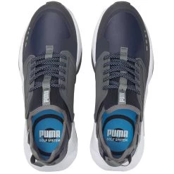 Puma GS.One Golf Shoes Navy Blazer/Quiet Shade -Pro Golf Shop puma gs one golf shoes navy blazer quiet shade top itempicture