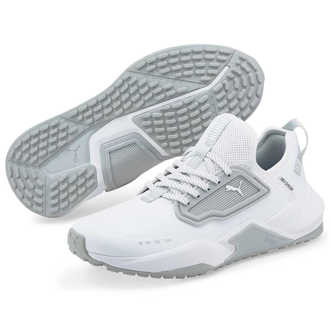 Puma GS.One Golf Shoes White/High Rise 5 Puma GS.One Golf Shoes White/High Rise - Image 3