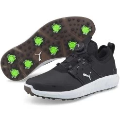 Puma Ignite Articulate Disc Golf Shoes Black/Silver -Pro Golf Shop puma ignite articulate disc golf shoes black silver pair itempicture