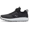 Puma Ignite Articulate Disc Golf Shoes Black/Silver -Pro Golf Shop puma ignite articulate disc golf shoes black silver profile itempicture