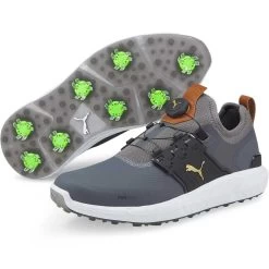 Puma Ignite Articulate Disc Golf Shoes Quiet Shade/Team Gold -Pro Golf Shop puma ignite articulate disc golf shoes quiet shade team gold pair itempicture