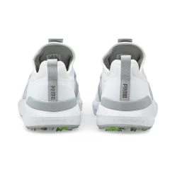 Puma Ignite Articulate Disc Golf Shoes White/Silver/High Rise 11 Puma Ignite Articulate Disc Golf Shoes White/Silver/High Rise -Pro Golf Shop puma ignite articulate disc golf shoes white silver high rise heel itempicture
