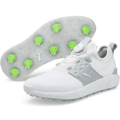 Puma Ignite Articulate Disc Golf Shoes White/Silver/High Rise 9 Puma Ignite Articulate Disc Golf Shoes White/Silver/High Rise -Pro Golf Shop puma ignite articulate disc golf shoes white silver high rise pair itempicture