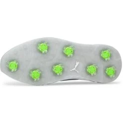 Puma Ignite Articulate Disc Golf Shoes White/Silver/High Rise 8 Puma Ignite Articulate Disc Golf Shoes White/Silver/High Rise -Pro Golf Shop puma ignite articulate disc golf shoes white silver high rise sole itempicture