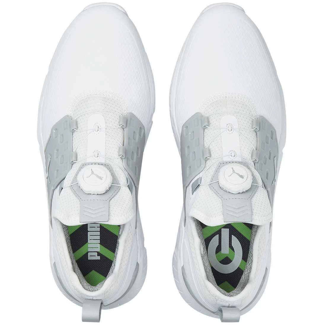 Puma Ignite Articulate Disc Golf Shoes White/Silver/High Rise 6 Puma Ignite Articulate Disc Golf Shoes White/Silver/High Rise - Image 4