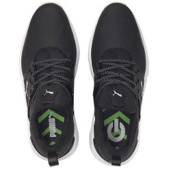 Puma Ignite Articulate Golf Shoes Black/Silver/Quiet Shade -Pro Golf Shop puma ignite articulate golf shoes black silver top itempicture