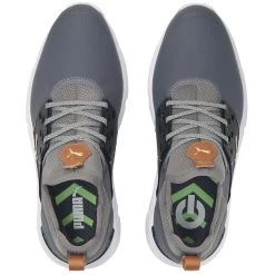 Puma Ignite Articulate Golf Shoes Quiet Shade/Team Gold -Pro Golf Shop puma ignite articulate golf shoes quiet shade silver topitempicture