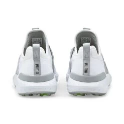 Puma Ignite Articulate Golf Shoes White/Silver/High Rise -Pro Golf Shop puma ignite articulate golf shoes white silver high rise heel itempicture