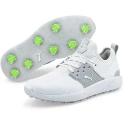Puma Ignite Articulate Golf Shoes White/Silver/High Rise -Pro Golf Shop puma ignite articulate golf shoes white silver high rise pair itempicture