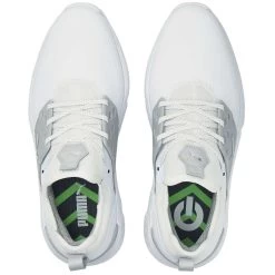 Puma Ignite Articulate Golf Shoes White/Silver/High Rise -Pro Golf Shop puma ignite articulate golf shoes white silver high rise top itempicture