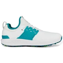 Puma Ignite Articulate Golf Shoes White/Silver/Green Lagoon -Pro Golf Shop puma ignite articulate golf white silver green lagoon 376078 08 profile2 itempicture