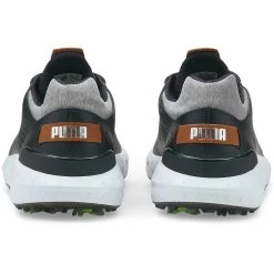 Puma Ignite Articulate Leather Golf Shoes Black -Pro Golf Shop puma ignite articulate leather golf shoes black 376155 02 heel itempicture