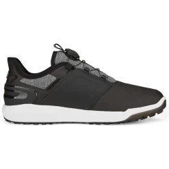 Puma Ignite Elevate Disc Golf Shoes Black/Silver -Pro Golf Shop puma ignite elevate disc golf shoes black silver 376080 02 profile2 itempicture