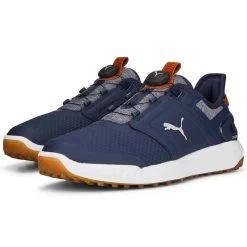 Puma Ignite Elevate Disc Golf Shoes Navy/Silver 10 Puma Ignite Elevate Disc Golf Shoes Navy/Silver -Pro Golf Shop puma ignite elevate disc golf shoes navy silver 376080 05 pair itempicture