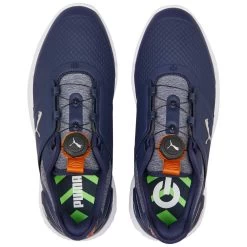 Puma Ignite Elevate Disc Golf Shoes Navy/Silver 11 Puma Ignite Elevate Disc Golf Shoes Navy/Silver -Pro Golf Shop puma ignite elevate disc golf shoes navy silver 376080 05 top itempicture