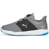 Puma Ignite Elevate Disc Golf Shoes Quiet Shade/Silver -Pro Golf Shop puma ignite elevate disc golf shoes quiet shade silver 376080 03 profile itempicture