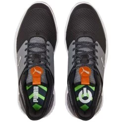 Puma Ignite Elevate Golf Shoes Black/Quiet Shade/Gum -Pro Golf Shop puma ignite elevate golf shoes black quiet shade gum 376077 07 top itempicture