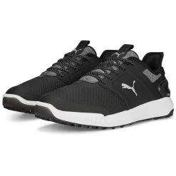 Puma Ignite Elevate Golf Shoes Black/Silver 12 Puma Ignite Elevate Golf Shoes Black/Silver -Pro Golf Shop puma ignite elevate golf shoes black silver 376077 02 pair itempicture