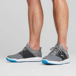Puma Ignite Elevate Golf Shoes Quiet Shade/Silver -Pro Golf Shop puma ignite elevate golf shoes quiet shade silver 376077 03 mod1 itempicture