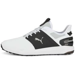 Puma Ignite Elevate Golf Shoes White/Black/Silver
