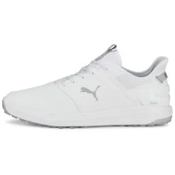 Puma Ignite Elevate Golf Shoes White/Silver