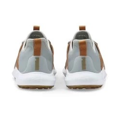 Puma Ignite Fasten8 Crafted Golf Shoes High Rise/Gold/Leather Brown 11 Puma Ignite Fasten8 Crafted Golf Shoes High Rise/Gold/Leather Brown -Pro Golf Shop puma ignite fasten8 crafted golf shoes high rise gold leather brown heel itempicture