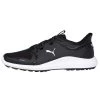 Puma Ignite Fasten8 Golf Shoes Black/Silver -Pro Golf Shop puma ignite fasten8 golf shoes black silver profile