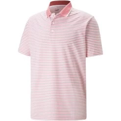 Puma MATTR Feeder Stripe Polo -Pro Golf Shop puma mattr feeder stripe polo flamingo pink itempicture