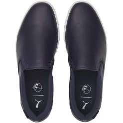 Puma OG Slip-On Palmer Golf Shoes Navy Blazer -Pro Golf Shop puma og slip on palmer golf shoes navy blazer top itempicture