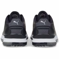 Puma Proadapt Alphacat Leather Golf Shoes Black/Silver 14 Puma Proadapt Alphacat Leather Golf Shoes Black/Silver -Pro Golf Shop puma proadapt alphacat leather golf shoes black silver 376044 02 heel itempicture