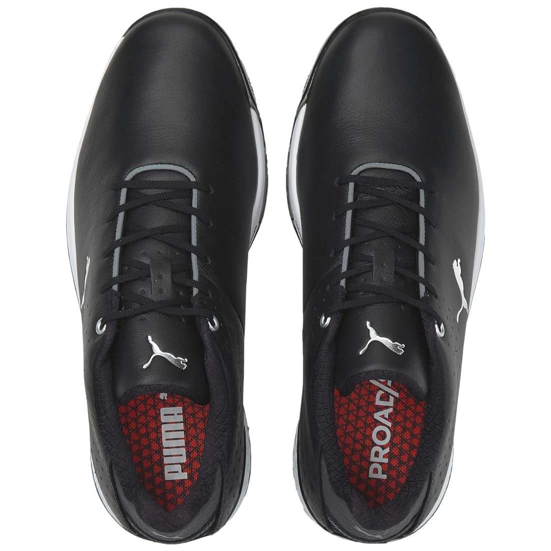 Puma Proadapt Alphacat Leather Golf Shoes Black/Silver 6 Puma Proadapt Alphacat Leather Golf Shoes Black/Silver - Image 4