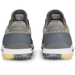 Puma Proadapt Alphacat Golf Shoes Quiet Shade/Silver/Yellow Sizzle -Pro Golf Shop puma proadapt alphacat shoes quiet shade silver yellow 195695 08 heel itempicture