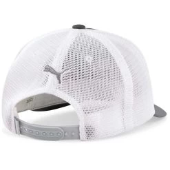 Puma Sundown Trucker P Snapback Hat -Pro Golf Shop puma sundown trucker p snapback hat white back itempicture
