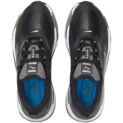 Puma Women's GS-Fast Golf Shoes Black/Black -Pro Golf Shop puma womens gs fast golf shoes black white top itempicture