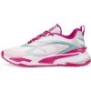 Puma Women's GS-Fast Golf Shoes White/Chalk Pink/Porcelain -Pro Golf Shop puma womens gs fast golf shoes white chalk pink porcelain profile itempicture