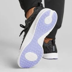 Puma Women's Laguna Fusion Knit Golf Shoes Black/Quiet Shade -Pro Golf Shop puma womens laguna fusion knit golf black quiet shade 376082 02 mod2 itempicture